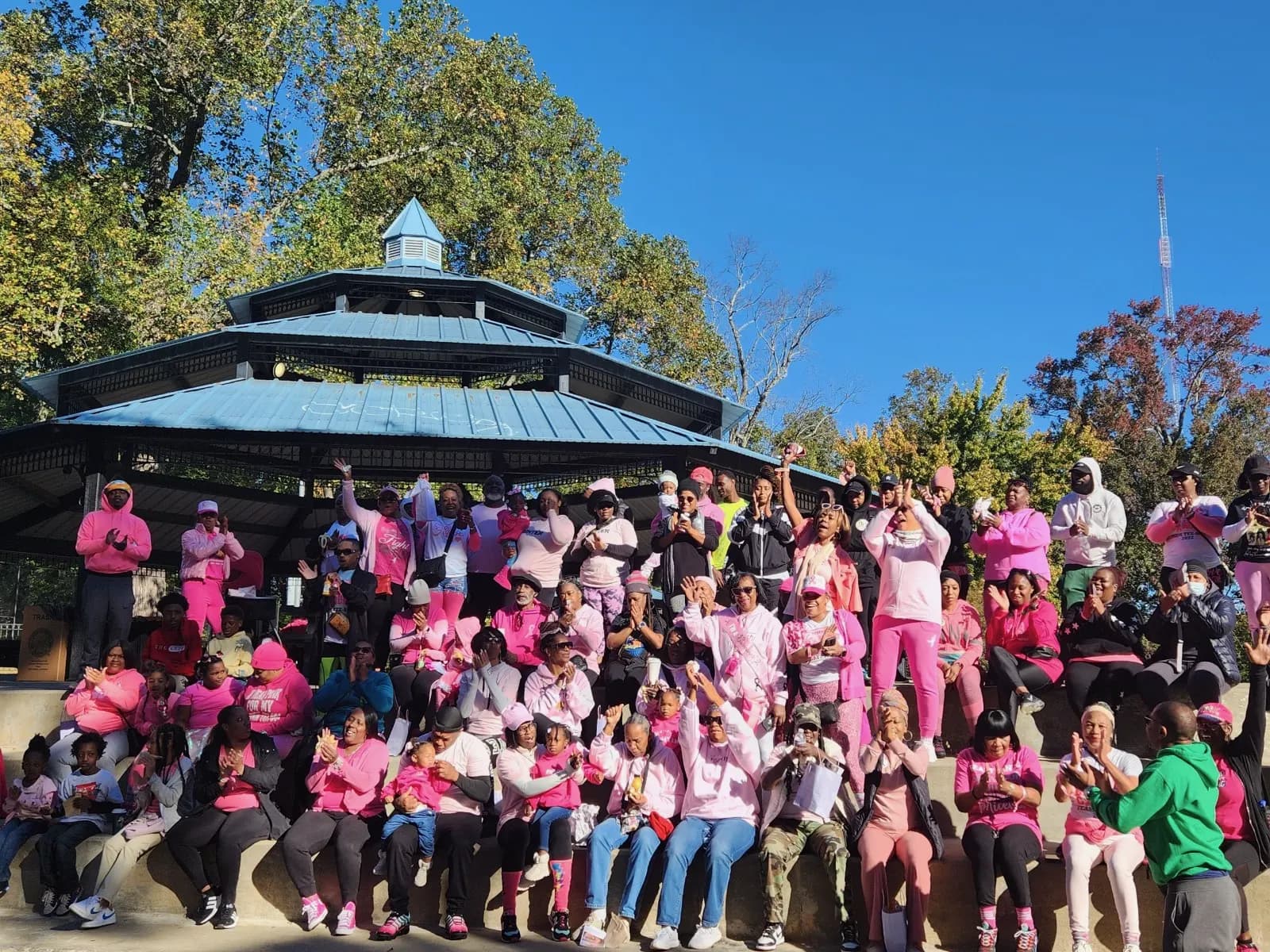 Breast Cancer and Mental Health Awareness Walk at Coan Park